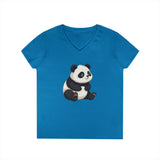 Printify V-neck S / Sapphire Panda Me This V-Neck T-Shirt Panda Me This V-Neck T-Shirt 80956954410053152378