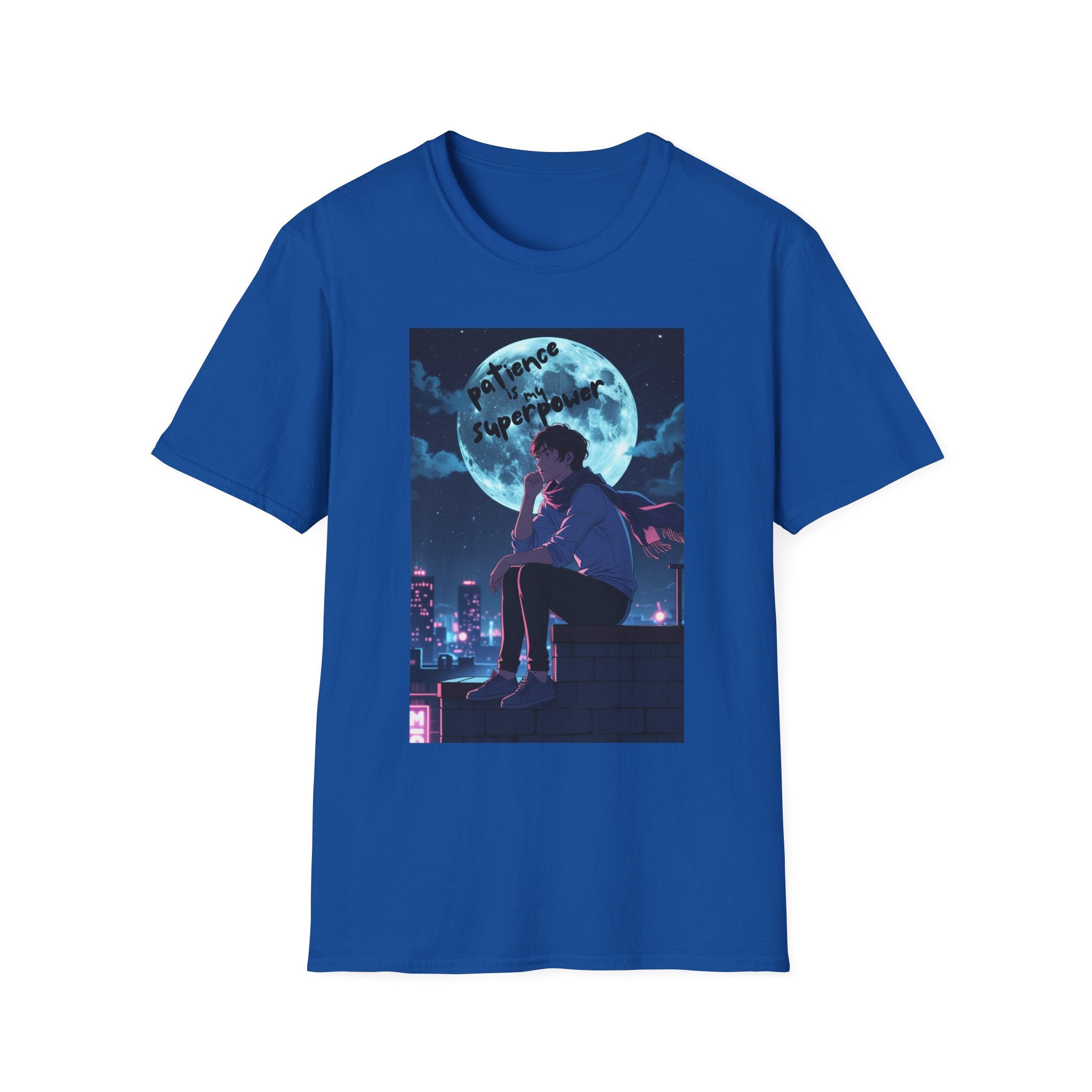 Printify T-Shirt Royal / S Patience Superpower Patience Superpower 17681286766979238369