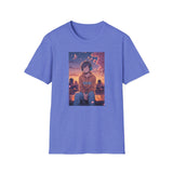 Printify T-Shirt Heather Royal / S Peace Graphic Tee Peace Graphic Tee 26230162861135367715