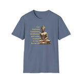 Printify T-Shirt Heather Indigo / S Practicing Compassion T-Shirt Practicing Compassion T-Shirt 14251670807536599830