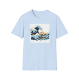 Printify T-Shirt Light Blue / S Ride the Waves T-Shirt Ride the Waves T-Shirt 16829781056167809701