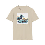 Printify T-Shirt Sand / S Ride the Waves T-Shirt Ride the Waves T-Shirt 84159809525837394837