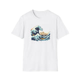 Printify T-Shirt White / S Ride the Waves T-Shirt Ride the Waves T-Shirt 69312691617367195085