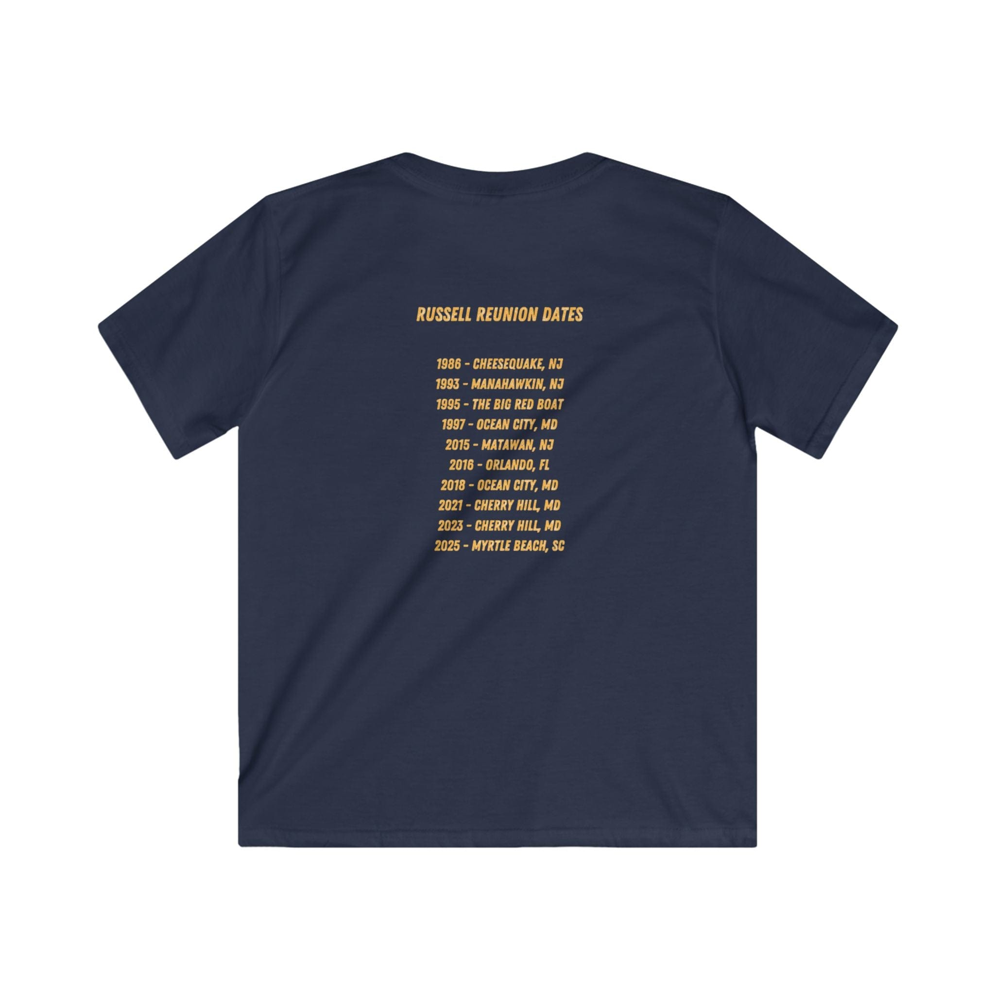 Printify Kids clothes Russell Family Reunion Kids Tee Russell Family Reunion Kids Tee