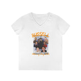 Printify V-neck S / White Russell Family Reunion Special Addition Ladies' V-Neck T-Shirt Russell Family Reunion Special Addition Ladies' V-Neck T-Shirt 21915619910918975387