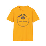 Printify T-Shirt Gold / S Russell Family Reunion T-Shirt-Unisex Softstyle Tee Russell Family Reunion T-Shirt-Unisex Softstyle Tee 38864451617148365099