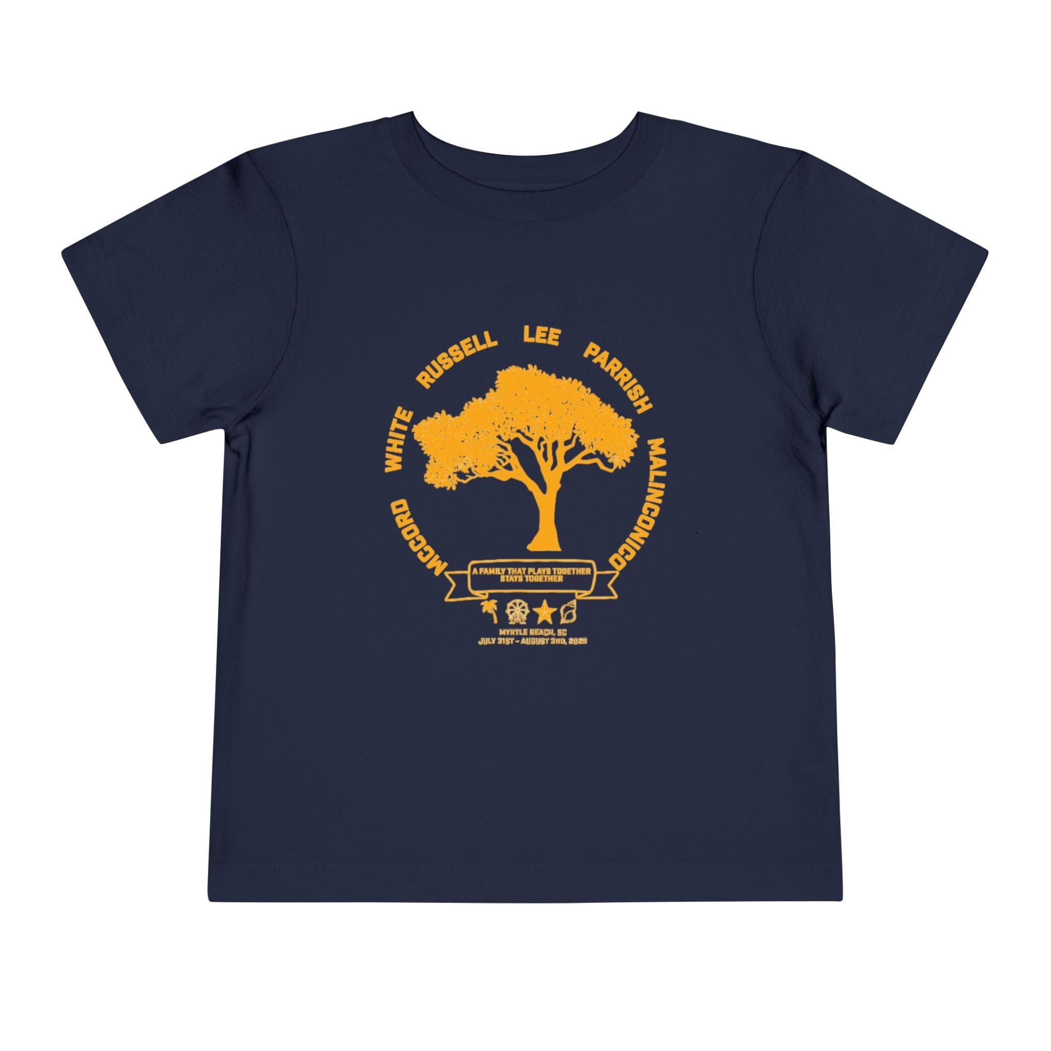 Printify Kids clothes Navy / 2T Russell Family Reunion Toddler Tee Russell Family Reunion Toddler Tee 31767924689765443260