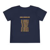 Printify Kids clothes Russell Family Reunion Toddler Tee Russell Family Reunion Toddler Tee