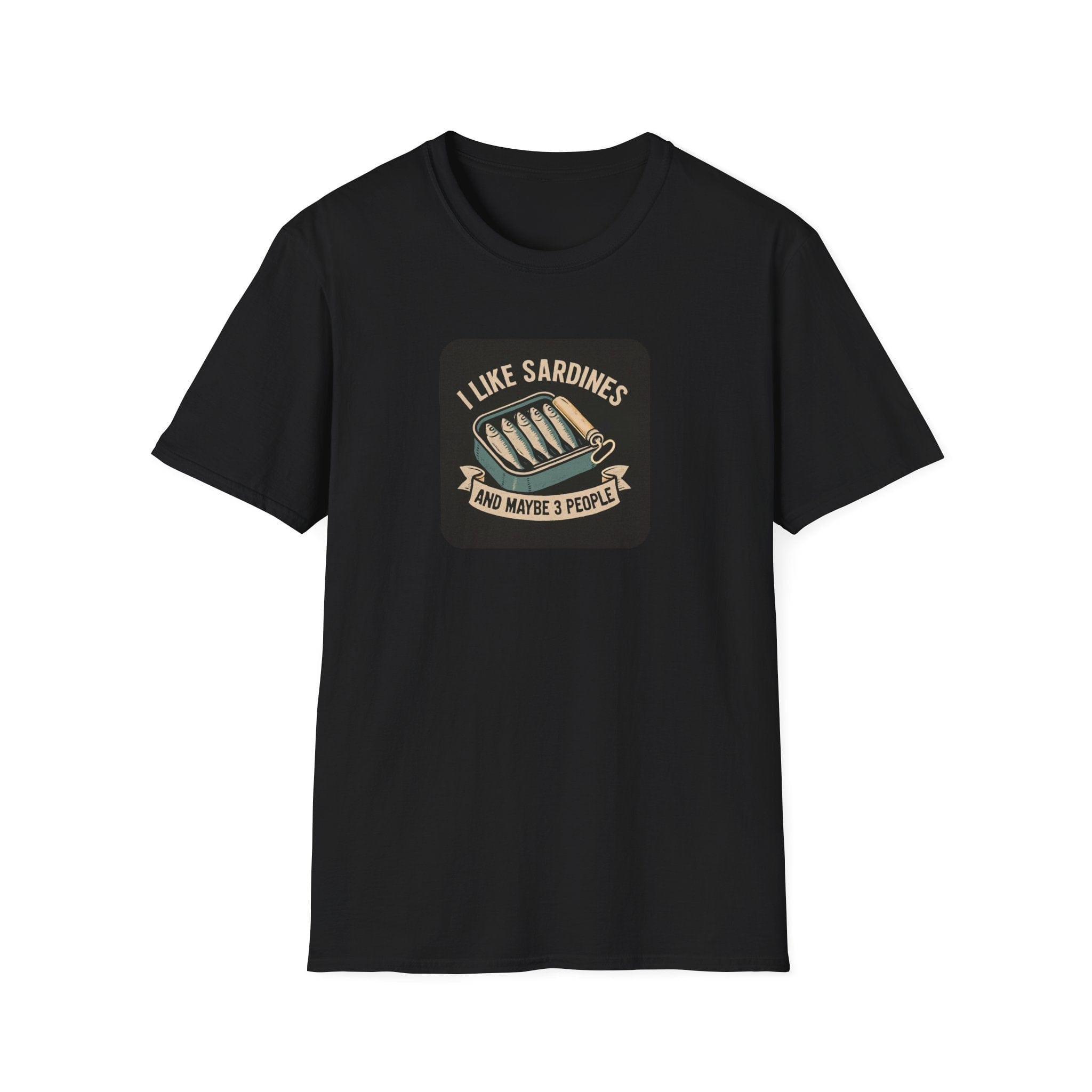 Printify T-Shirt Black / S Sardine Lover T-Shirt Sardine Lover T-Shirt 17492798681951249896