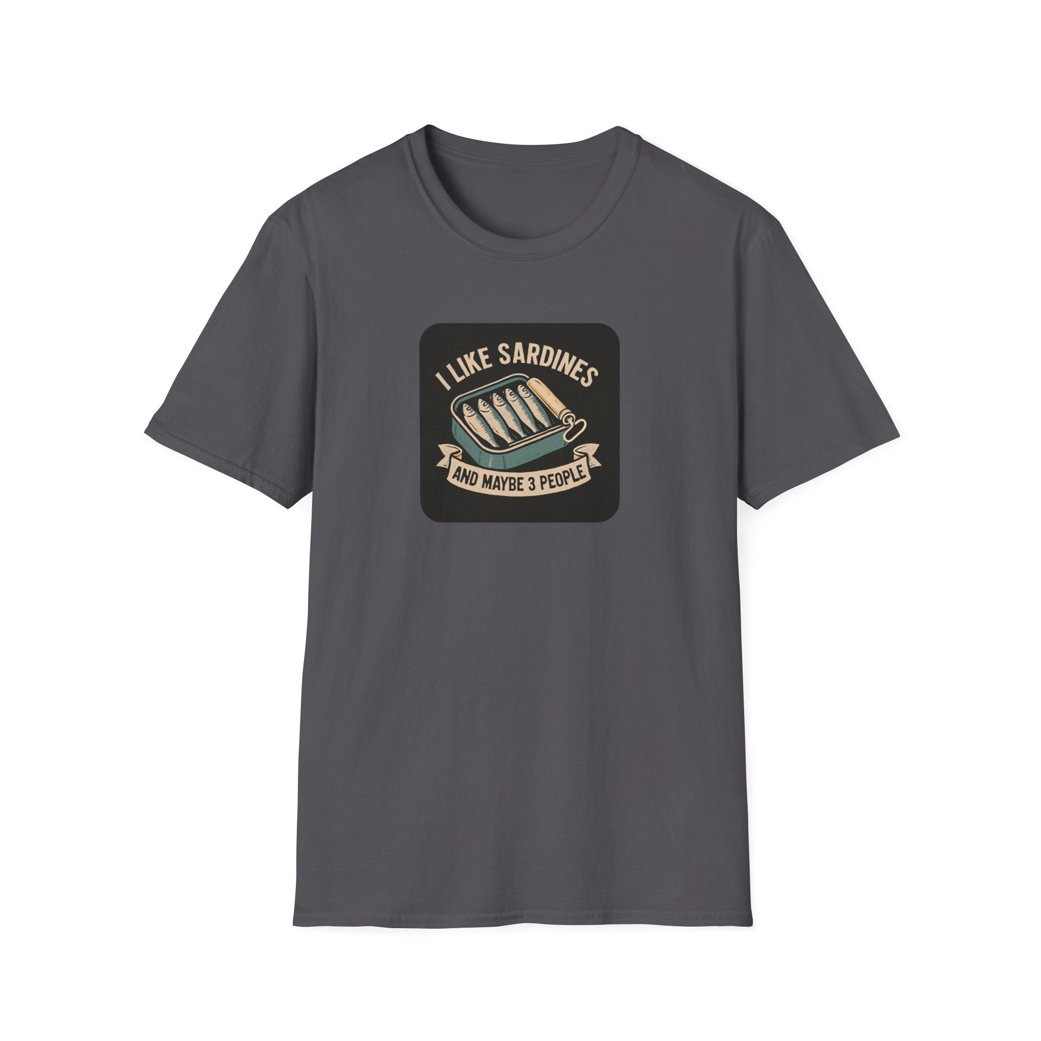 Printify T-Shirt Charcoal / S Sardine Lover T-Shirt Sardine Lover T-Shirt 59752536730056363994