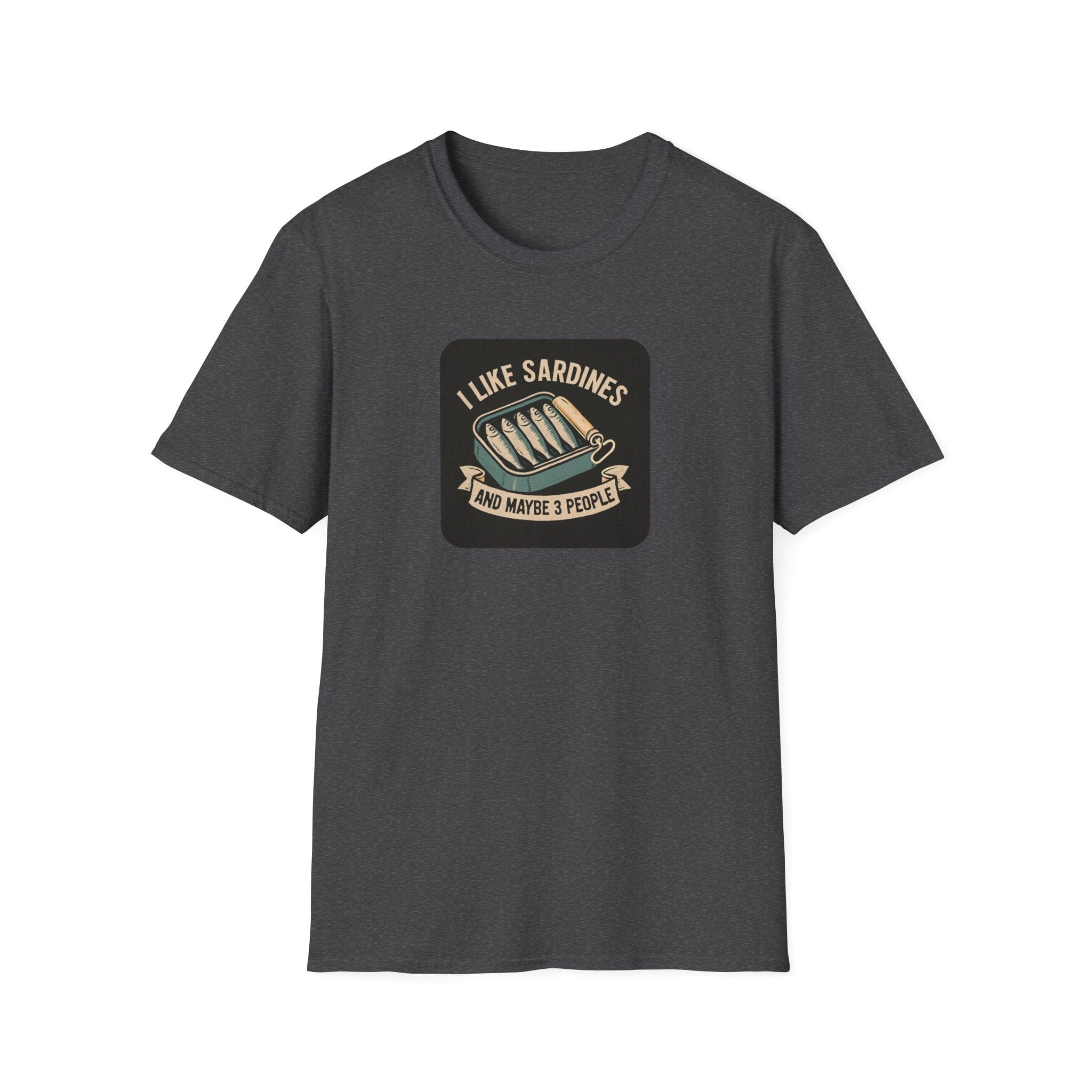 Printify T-Shirt Dark Heather / S Sardine Lover T-Shirt Sardine Lover T-Shirt 25844514404708464700