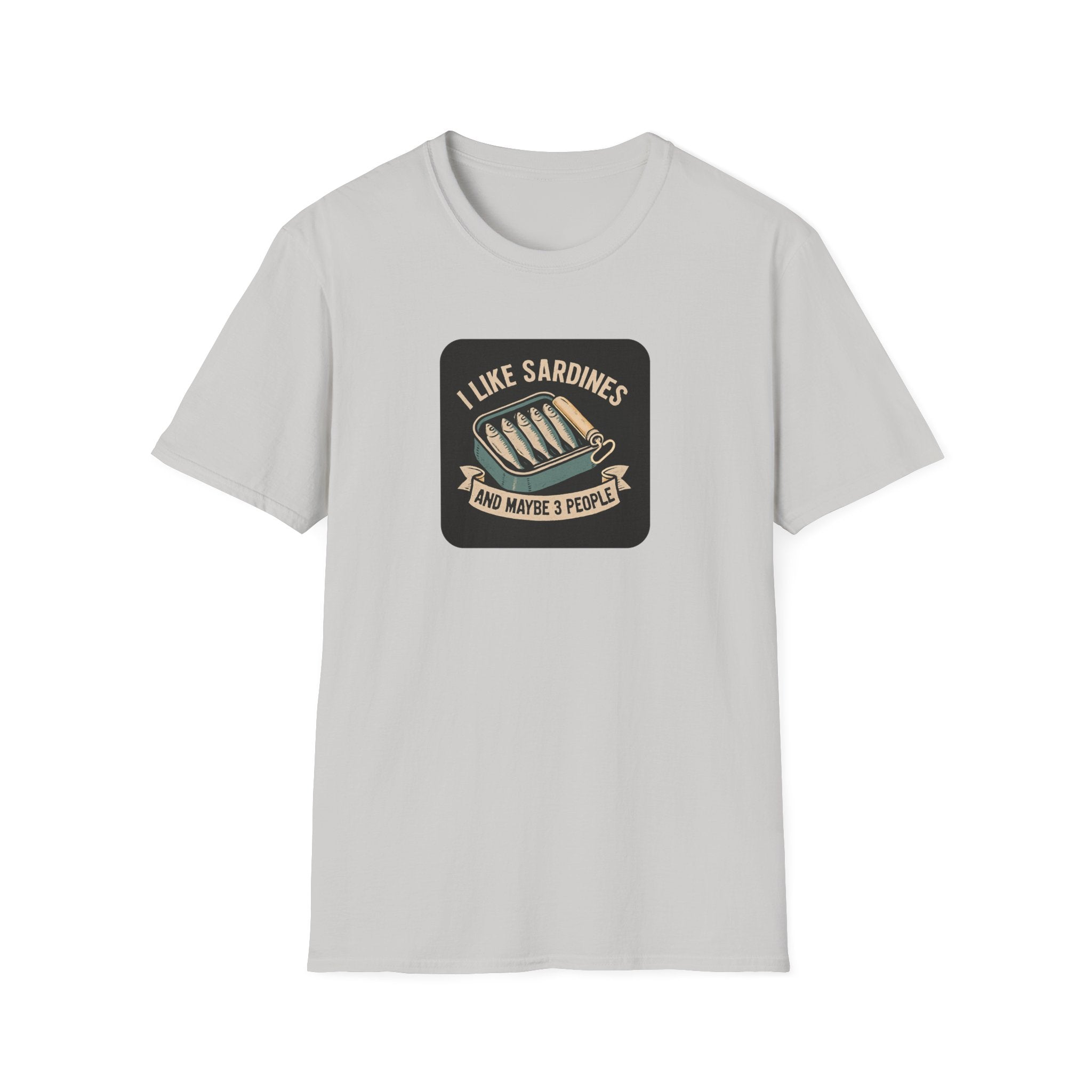 Printify T-Shirt Ice Grey / S Sardine Lover T-Shirt Sardine Lover T-Shirt 58322310259381056179