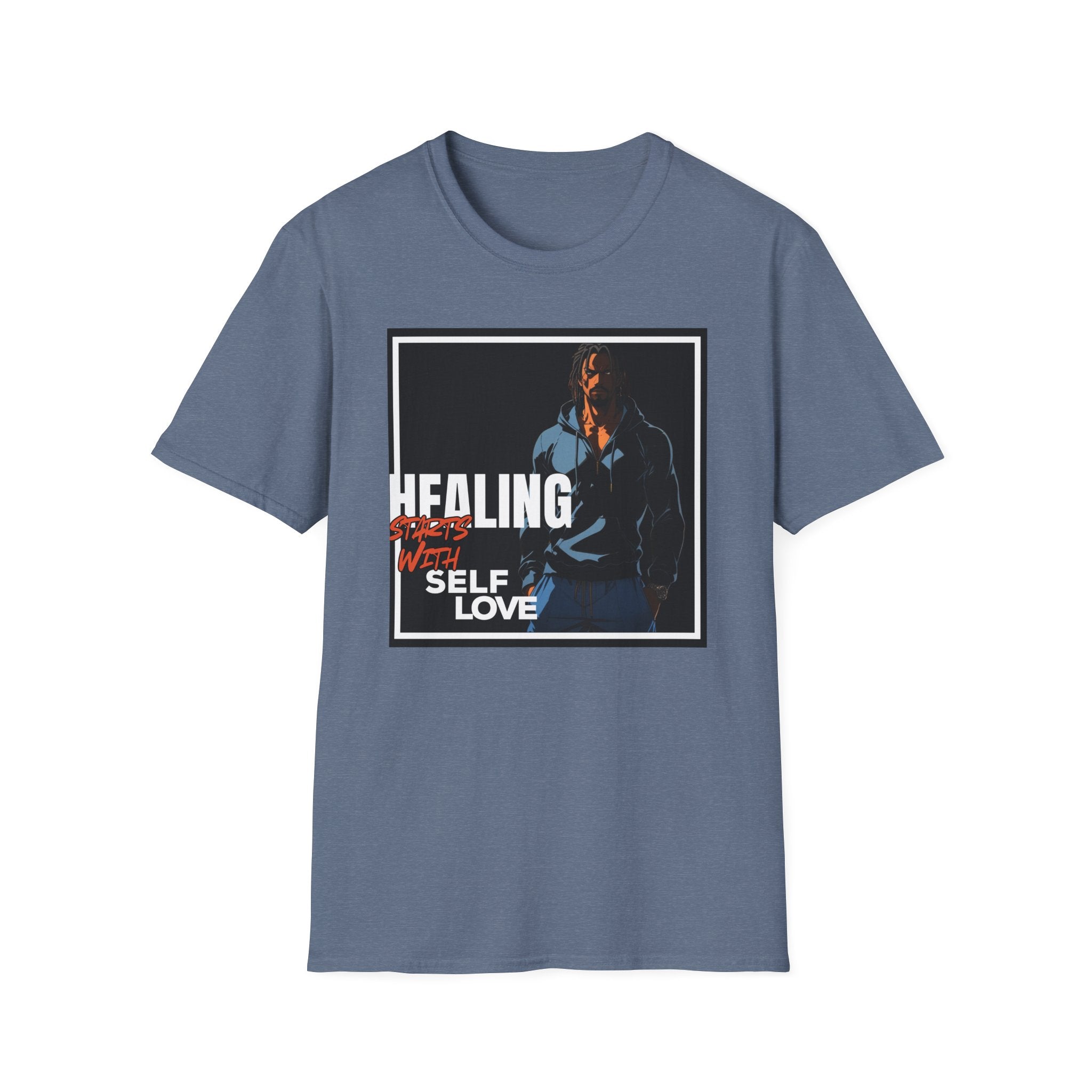 Printify T-Shirt Heather Indigo / S Self-Love Healing Self-Love Healing 50005490735706309112