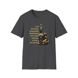 Printify T-Shirt Dark Heather / S Serious Buddha T-Shirt Serious Buddha T-Shirt 48146345943252890582