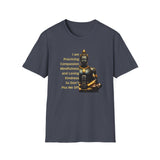 Printify T-Shirt Heather Navy / S Serious Buddha T-Shirt Serious Buddha T-Shirt 27856826593216784783
