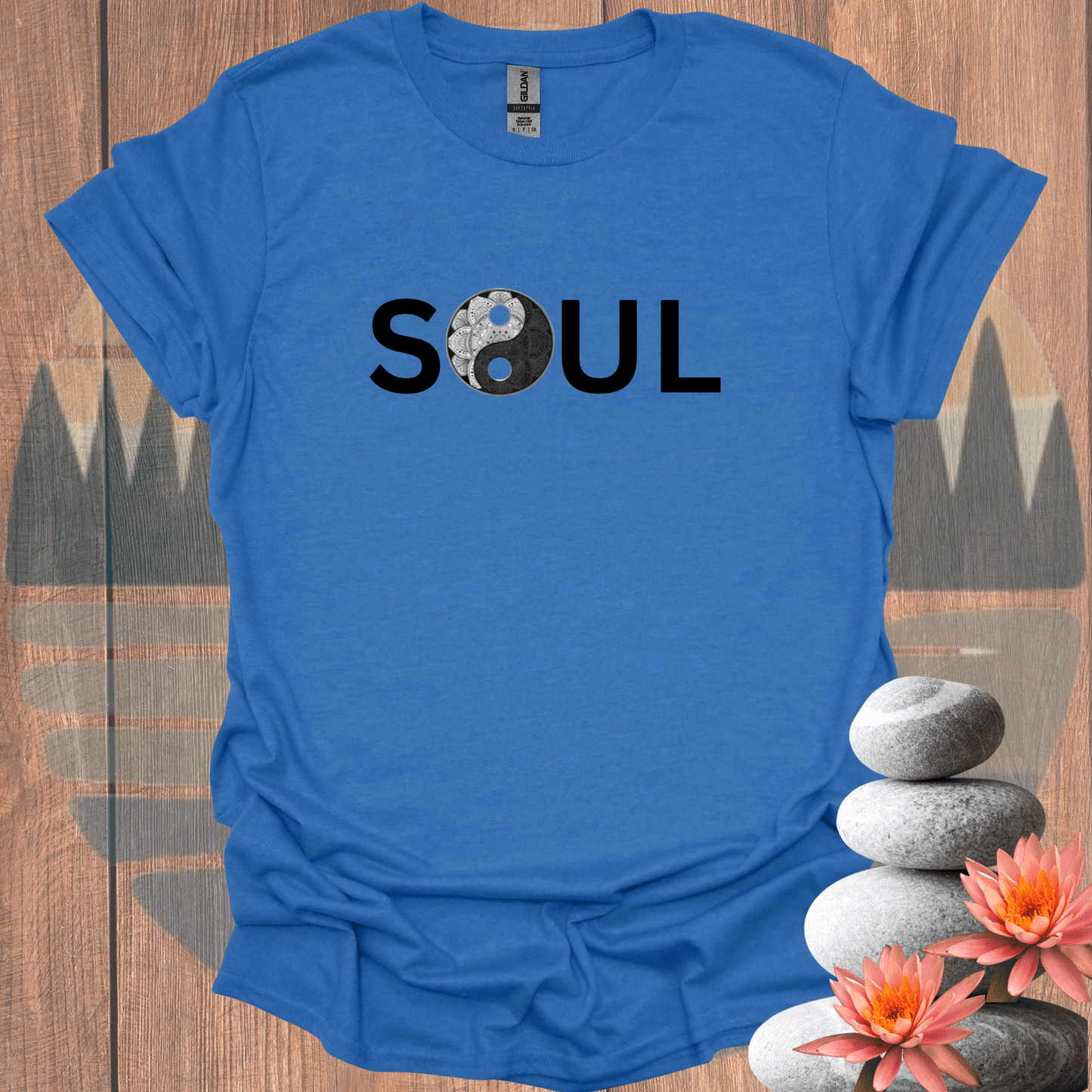 Printify T-Shirt Heather Royal / S SOUL Lace T-Shirt SOUL Lace T-Shirt 23243235884807674892