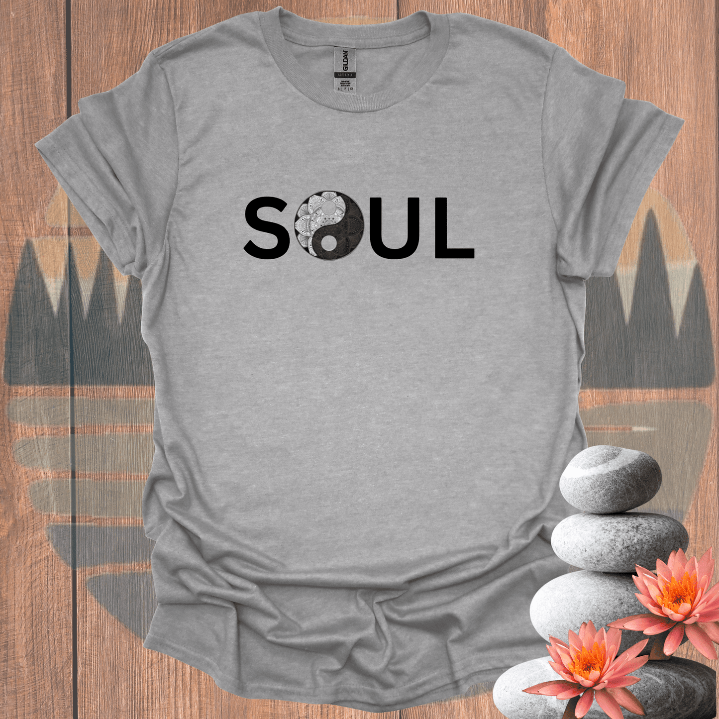 Printify T-Shirt Sport Grey / S SOUL Lace T-Shirt SOUL Lace T-Shirt 91726825406403277379