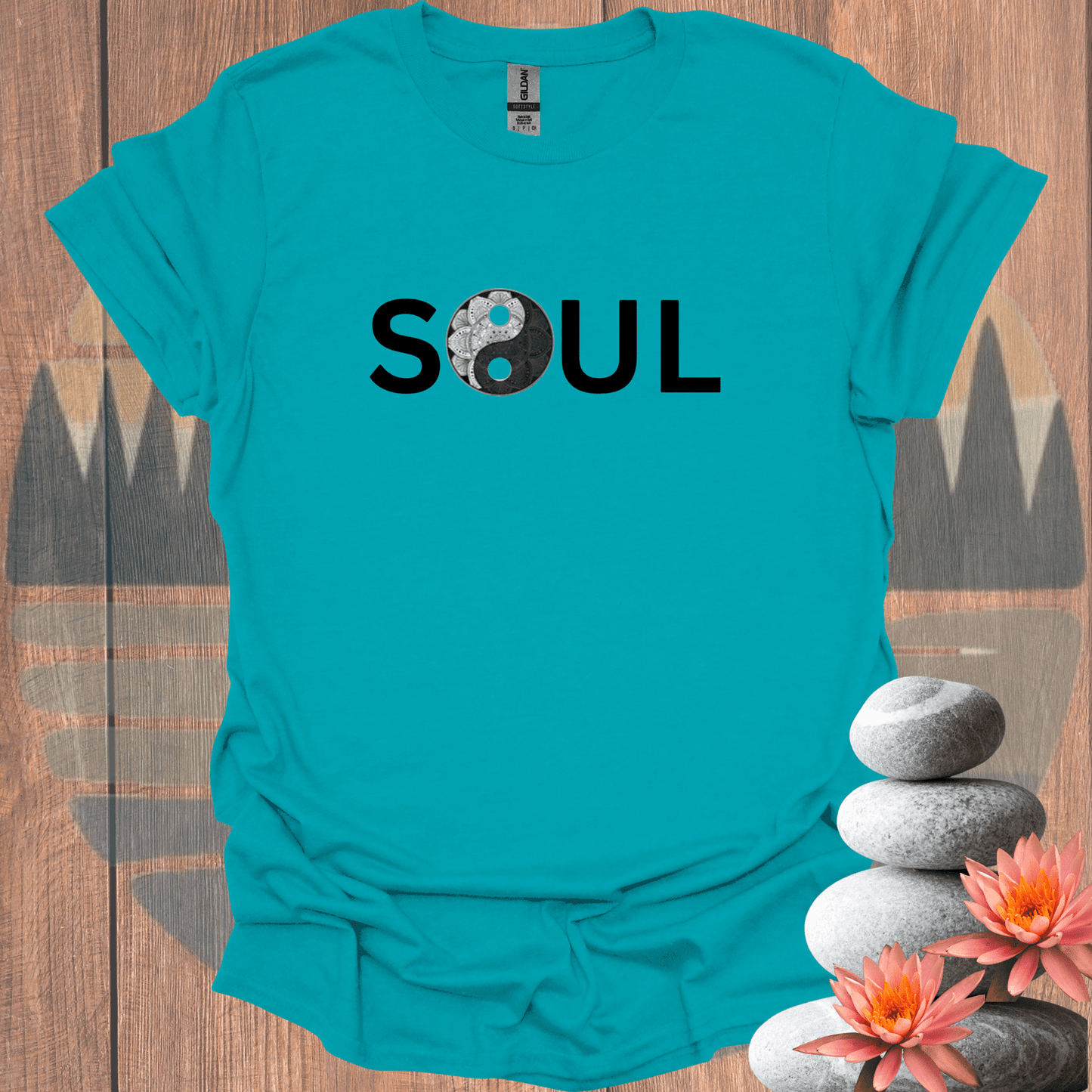 Printify T-Shirt Tropical Blue / S SOUL Lace T-Shirt SOUL Lace T-Shirt 13821005388138533053