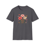 Printify T-Shirt Charcoal / S Uplifting Poppy T-Shirt Uplifting Poppy T-Shirt 26969546149949199031