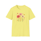 Printify T-Shirt Cornsilk / S Uplifting Poppy T-Shirt Uplifting Poppy T-Shirt 20845239061871574373
