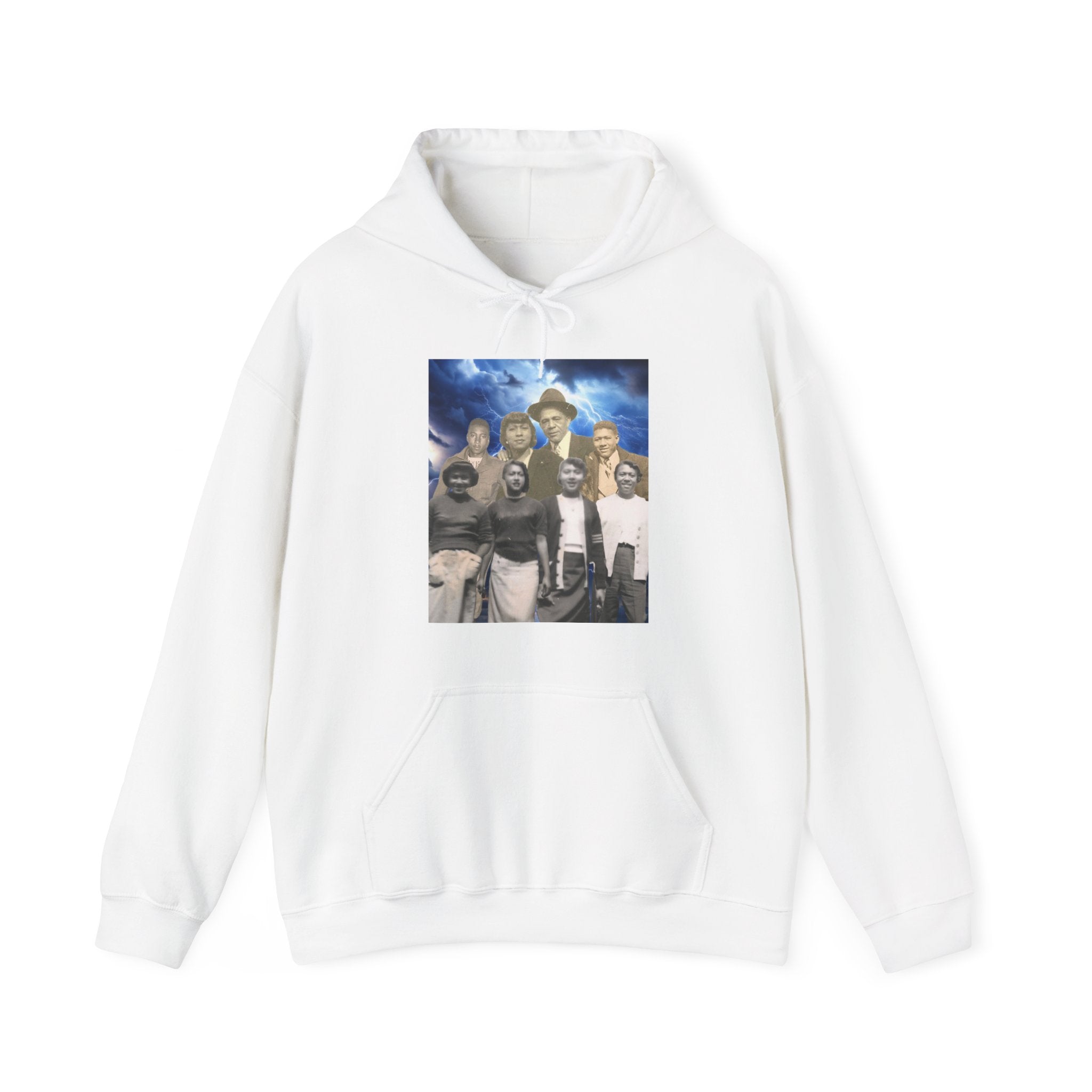 Printify Hoodie White / S Vintage Russell Vintage Russell 37937148819660961491