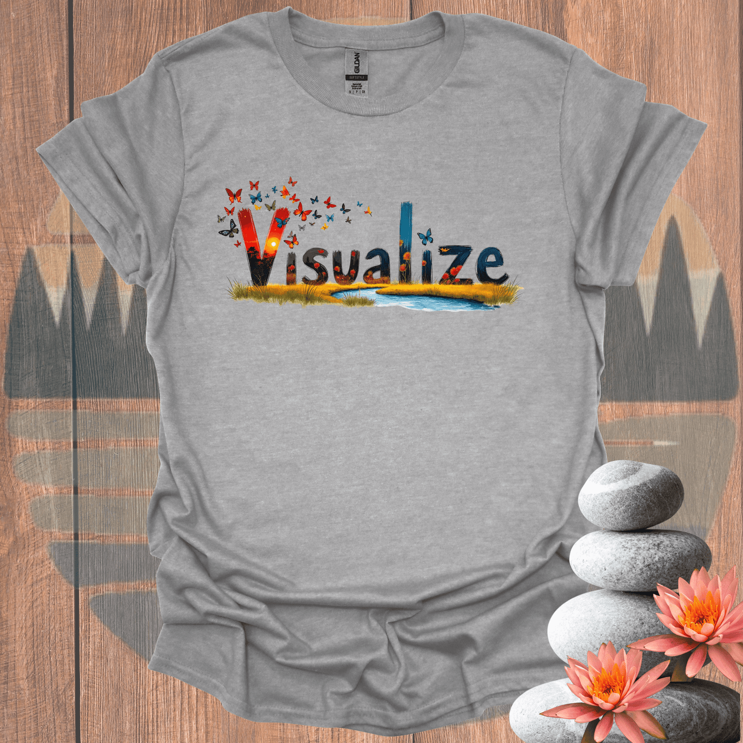 Printify T-Shirt Sport Grey / S Visualize T-Shirt Visualize T-Shirt 12704148701078454069