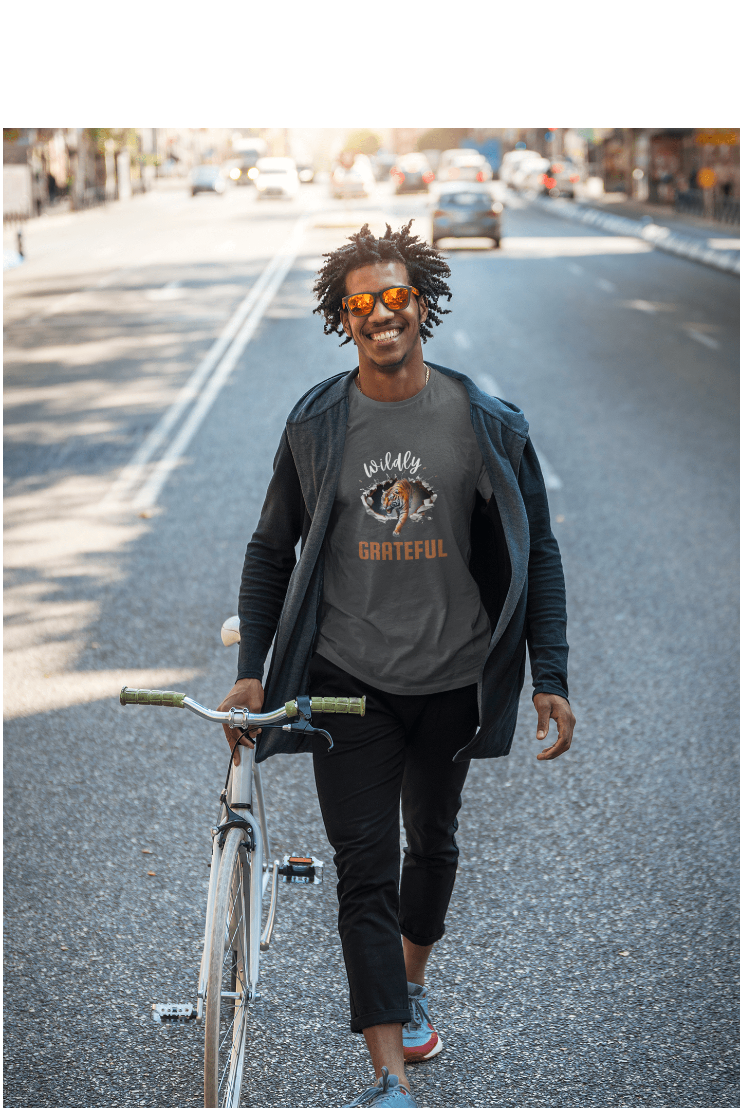 Printify T-Shirt Wildly Grateful T-Shirt Wildly Grateful T-Shirt