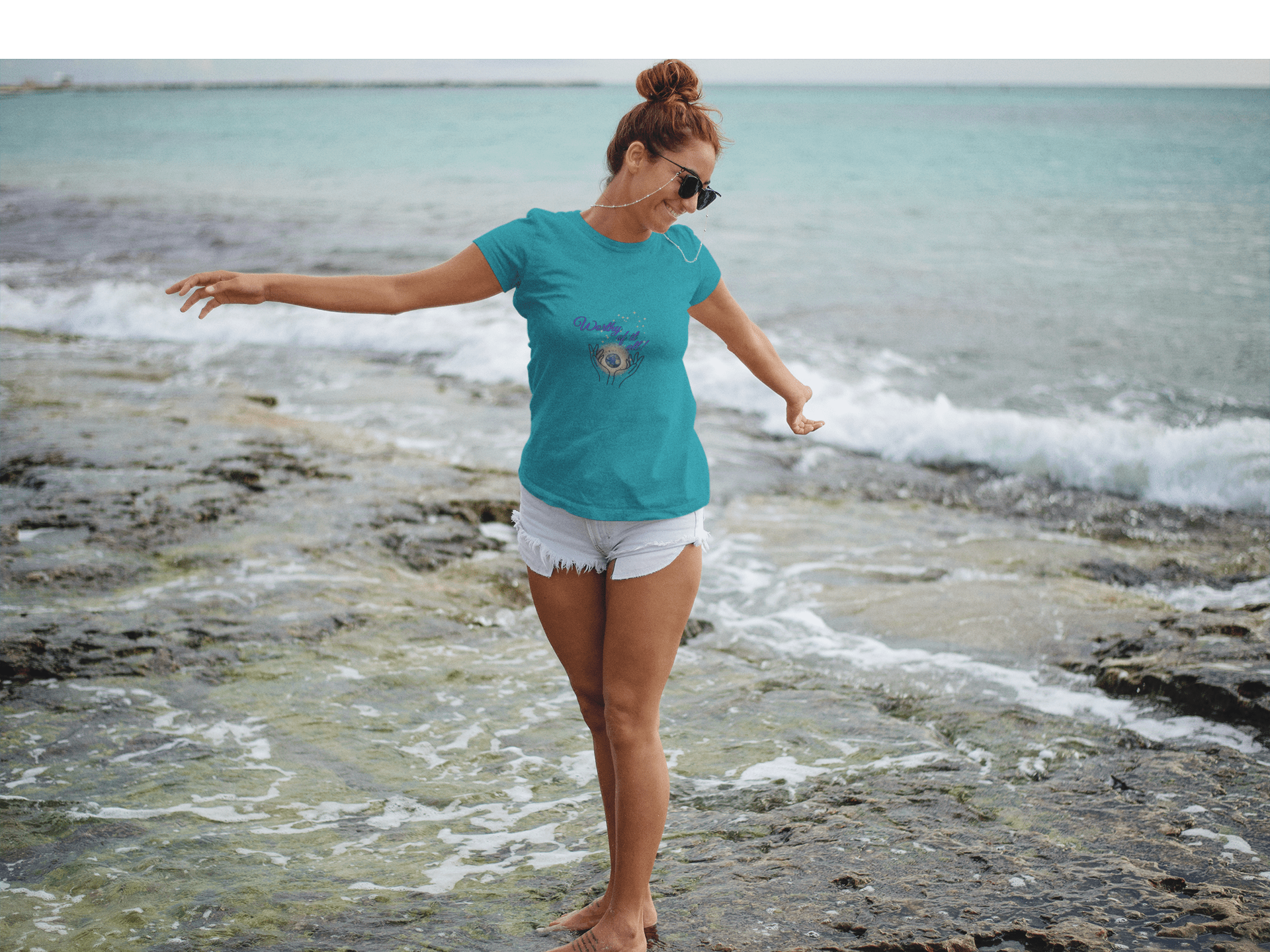 Printify T-Shirt Worthy Of It All T-Shirt Worthy Of It All T-Shirt