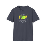 Printify T-Shirt Heather Navy / S Yoga & 3 People T-Shirt Yoga & 3 People T-Shirt 19741618845979755848