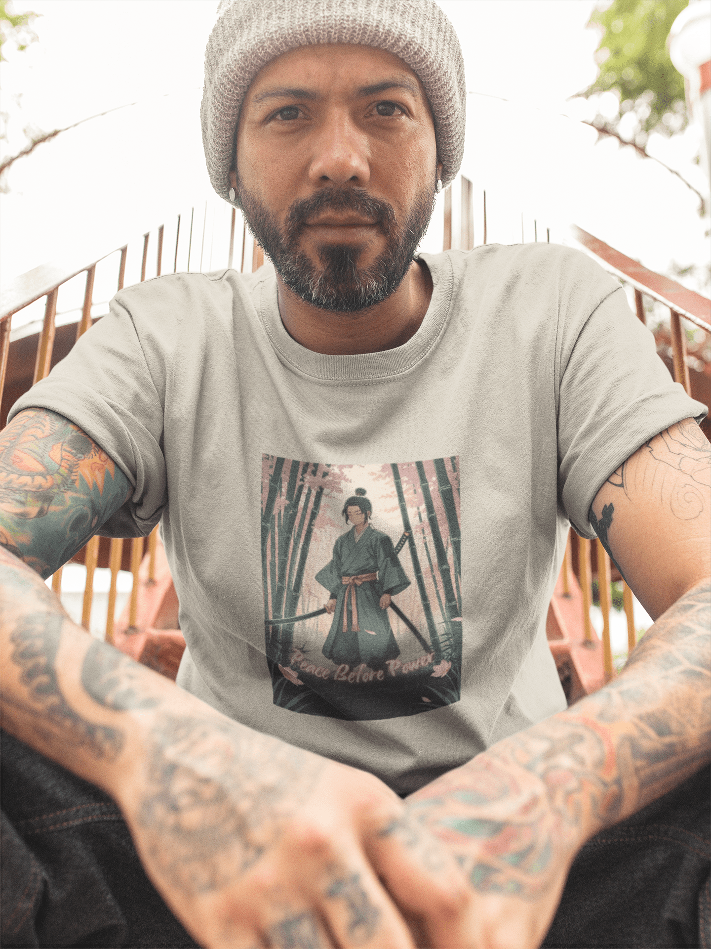 Printify T-Shirt Zen Samurai T-Shirt Zen Samurai T-Shirt